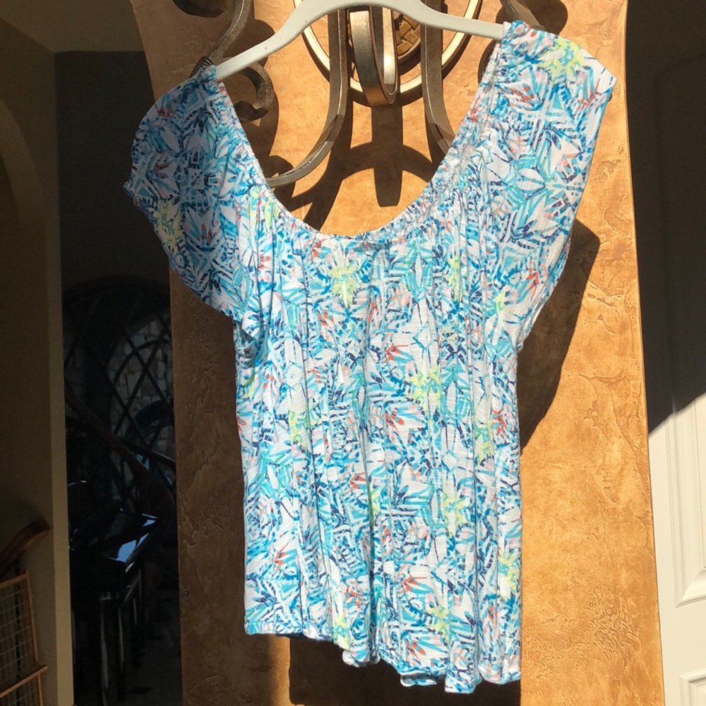 Bright colorful top